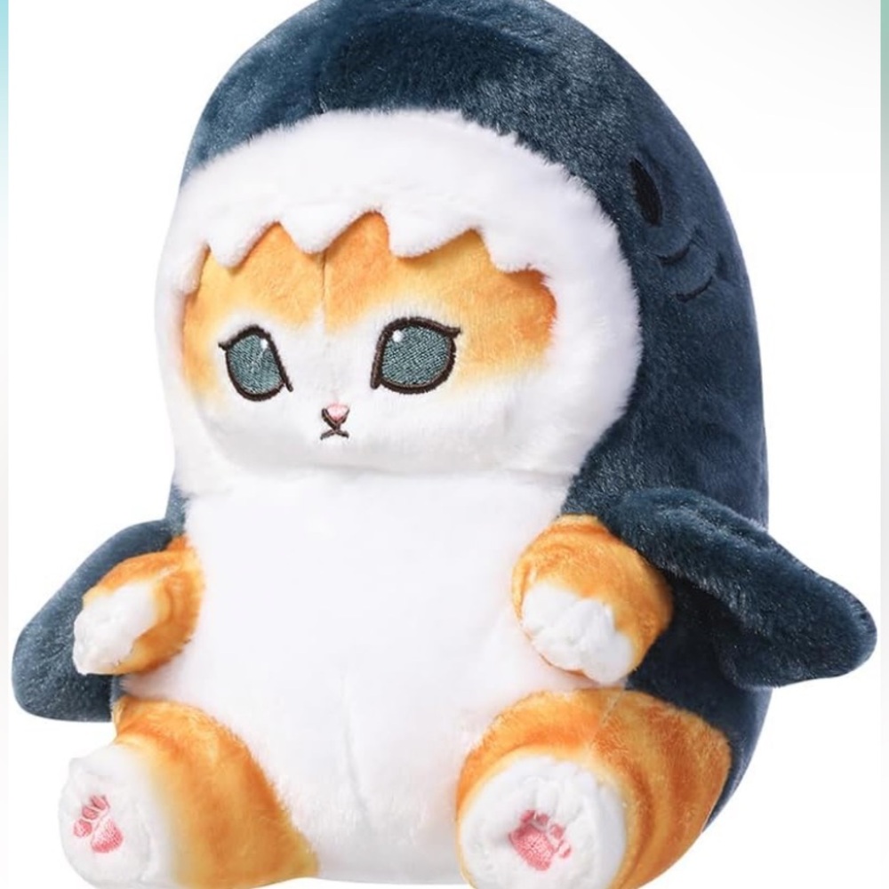 Mofusand Shark Kitten Plush